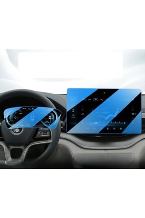 BYD Seal U Ev Uyumlu 2024 2025 2026 Model Multimedya ve Gösterge 9H Nano Ekran Koruyucu 2li Set
