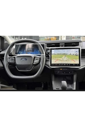 Ford Puma 2025 2026 Model Multimedya ve Gösterge Panel Uyumlu 9H Nano Ekran Koruyucu 2li Set