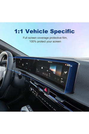 Kia Ev6 Uyumlu 2025 2026 Model Büyük Bilgi Ekranı 9H Nano Ekran Koruyucu