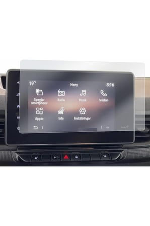 Nissan Townstar Uyumlu 2025 2026 Model 8 inç Multimedya 9H Nano Ekran Koruyucu