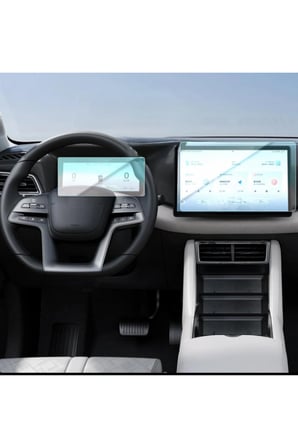Byd Atto 2 Comfort uyumlu 2025-2026 Multimedya ve Gösterge Panel 9H Nano Ekran Koruyucu 2 li set