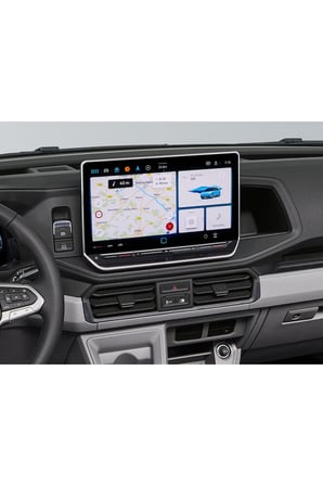 Volkswagen Crafter Uyumlu 2024 2025 2026 Model 10.4 inç Multimedya Navigasyon 9H Nano Ekran Koruyucu