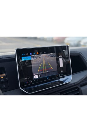 Volkswagen Crafter Uyumlu 2024 2025 2026 Model 10.4 inç Multimedya Navigasyon 9H Nano Ekran Koruyucu