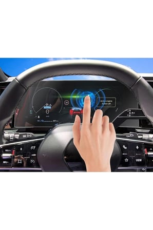 Renault Megane E-Tech Techno 2025-2026 Model 9 inç Multimedya ve Gösterge 9H Nano Ekran Koruyucu 2li Set