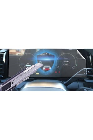 Renault Megane E-Tech Uyumlu 2022-2026 Model 12.3 inç Gösterge Panel 9H Nano Ekran Koruyucu