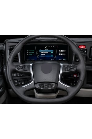 Scania 560R Uyumlu 2026 Model Multimedya ve Gösterge Panel 9H Nano Ekran Koruyucu 2li Set