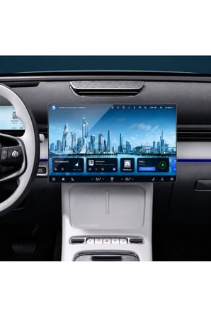 Chery Omoda 7 Uyumlu 2026 Model 15.6 inç Multimedya Navigasyon 9H Nano Ekran Koruyucu