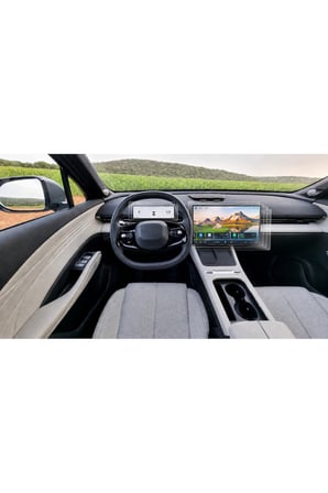 Chery Omoda 7 Uyumlu 2026 Model Multimedya ve Gösterge Panel 9H Nano Ekran Koruyucu 2li Set