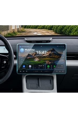 Chery Omoda 7 Uyumlu 2026 Model Multimedya ve Gösterge Panel 9H Nano Ekran Koruyucu 2li Set