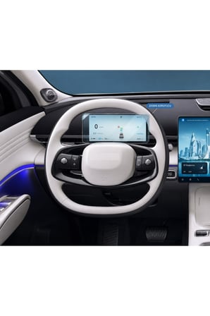 Chery Omoda 7 Uyumlu 2026 Model Multimedya ve Gösterge Panel 9H Nano Ekran Koruyucu 2li Set