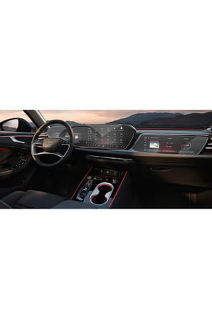 Audi A5 / A6 Uyumlu 2026 Model 26.4 inç Direksiyon Arkası Büyük Ekran ve 10.9 inç Multimedya 9H Nano Ekran Koruyucu Set