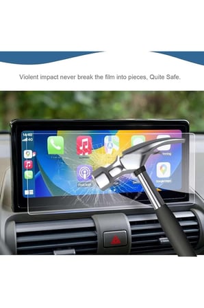 Hyundai Inster Uyumlu 2025 2026 Model 10.25 inç Multimedya Navigasyon 9H Nano Ekran Koruyucu