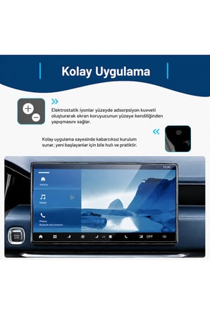 Mobilite Foton Tunland V9 Uyumlu 2023 2024 2025 2026 Model 14.6 inç Multimedya Navigasyon 9H Nano Ekran Koruyucu