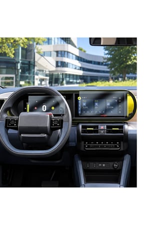 Fiat Grande Panda Uyumlu 2025 2026 Model Multimedya ve Dijital Gösterge Panel 9H Nano Ekran Koruyucu 2li Set