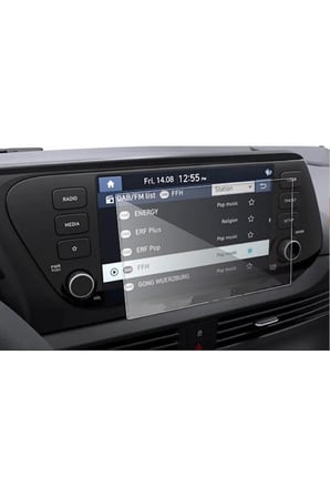 Hyundai Bayon Uyumlu 2023 2026 Model 10.25 inç Multimedya Navigasyon Ekran Koruyucu 9H Nano Koruma