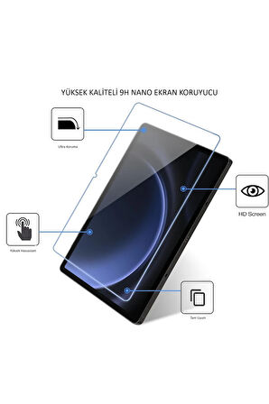 Samsung Galaxy Tab P580/P587 10.1 inç Tablet Uyumlu 9H Nano Ekran Koruyucu