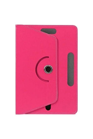 Vorcom S Tab7 10.1" Tablet Uyumlu Kapaklı Standlı Universal Tablet Kılıfı ve Dokunmatik Kalem