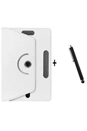 Sprange Vasoun-B10TB 10.1 inç Tablet Uyumlu Kapaklı Standlı Universal Tablet Kılıfı ve Kalem