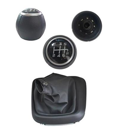 Fiat Egea Benzinli 6 İleri Vites Topuzu ve Vites Körüğü Set M2439-1168
