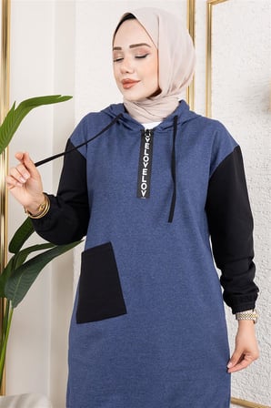 İkili Eşofman Takımı İNDİGO SİYAH