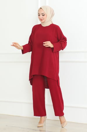 takım elbise bordo 105