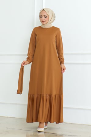 elbise camel 207