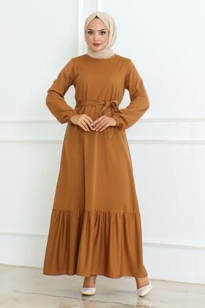 elbise camel 207