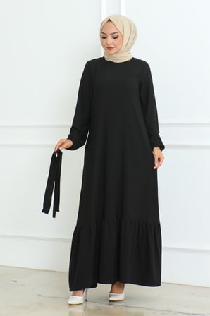 elbise siyah 206
