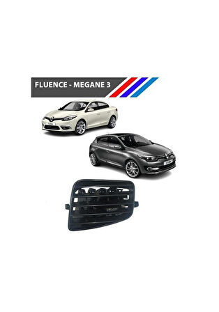 Fluence - Megane 3 Havalandırma Izgarası Orta Sol Taraf Krom Uçlu 682606038R M3747B