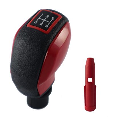 Peugeot 308 Kırmızı Çerçeve Spor Vites Topuzu M421