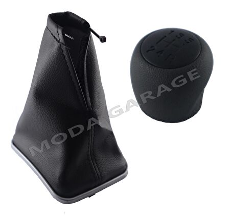 Fiat Punto Krom Çerçeve Vites Körüğü Ve Siyah Kapak Vites Topuzu M11007