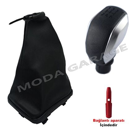 Fiat Punto Gri Spor Vites Topuzu Ve Çerçeveli Vites Körüğü M11013