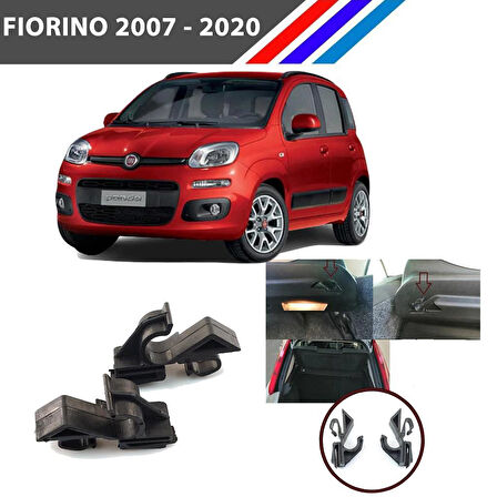 Fiorino Bagaj Pandizot Braket Tutucu 2 Adetli Takım 2007 2018 M797-3