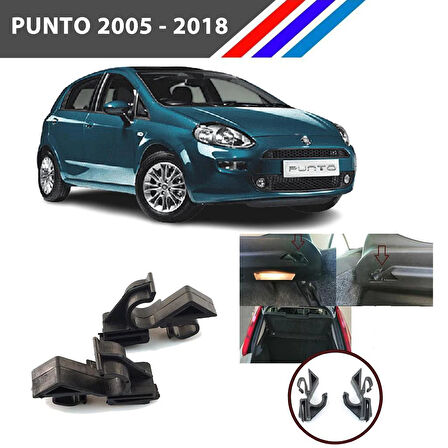 Punto - Grande Punto Bagaj Pandizot Braket Tutucu 2 Adetli Set M797-8