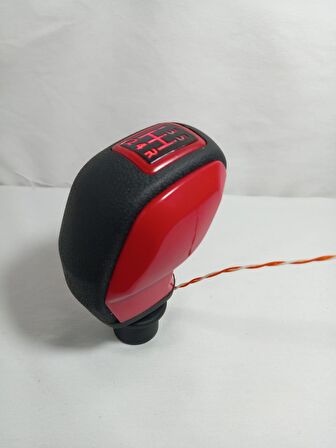Megan 2 Clio 3 4 Symbol Kangoo 3 Kırmızı Kırmızı Led Spor Topuz M111283