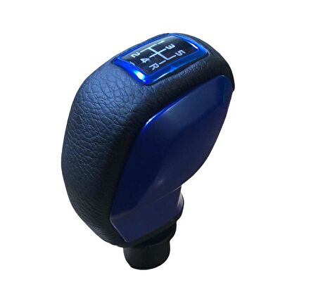 Peugeot 308 Deri Kaplama Mavi Spor Vites Topuzu Ve Körüğü M111602