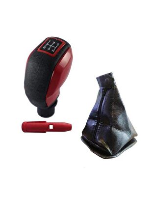 Tofaş Doğan Slx Kırmızı Spor Vites Topuzu Ve Körügü Takimı 850091035 M1609