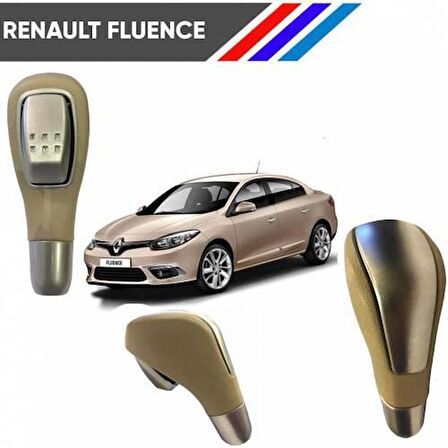 Fluence Otomatik Vites Topuzu Plastik Mat Krom Bej 8200574279 M1247