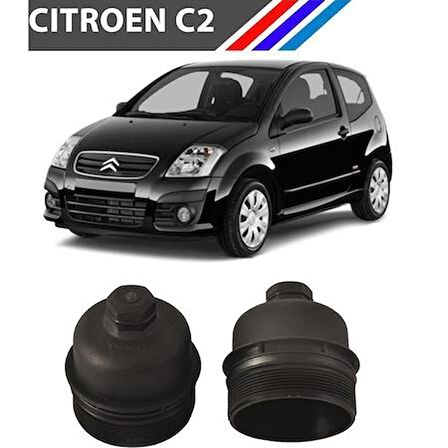 Citroen C2 1.4 - 1.6 HDI Yağ Filtre Kabı Yan Sanayi 1103.K4 M1702-10