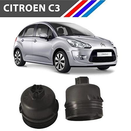 Citroen C3 Benzinli Yağ Filtre Kabı Yan Sanayi 1103.L7 M1702-17