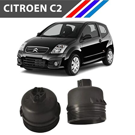 Citroen C2 Benzinli Yağ Filtre Kabı Yan Sanayi 1103.L7 M1702-18