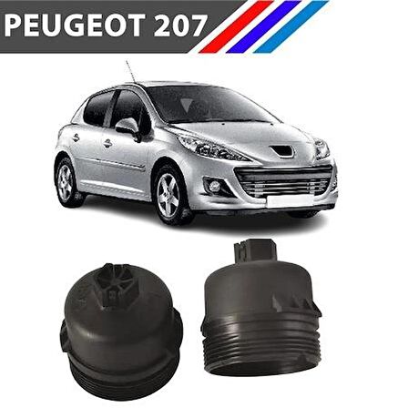 Peugeot 207 Benzinli Yağ Filtre Kabı Yan Sanayi 1103.L7 M1702-24