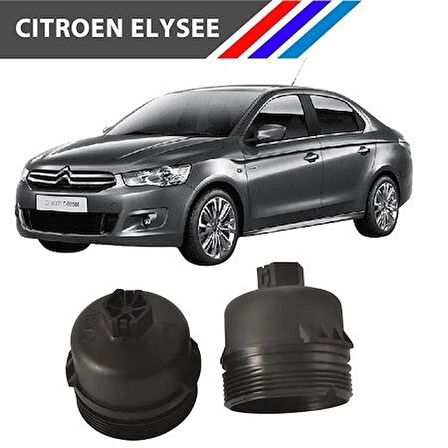 Citroen C-Elysee Benzinli Yağ Filtre Kabı Yan Sanayi 1103.L7 M1702-29