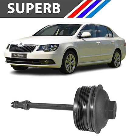 Skoda SuperB 1.6 - 2.0 Dizel Yağ Filtre Kapağı 2008 - 2015 M1748-11