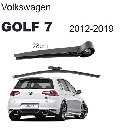 Golf 7 Arka Silecek Kolu ve Süpürgesi Takım 2012-2019 M72010Y-2