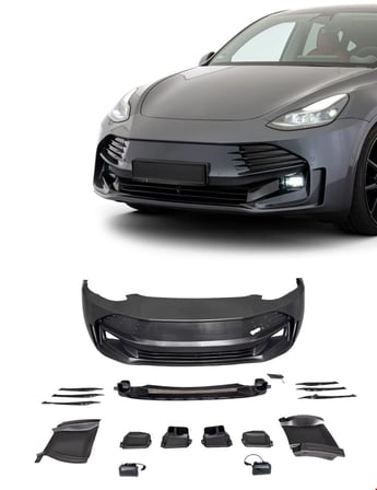 TESLA - ÖN TAMPON SETİ (STR MODEL) MODEL Y 2021-