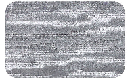 Nexus Halı Mojee 2202 Gri Micro Fiber Polyester Yumuşak Silinebilir Keçeleşmez Leke Tutmaz Dekoratif Halı