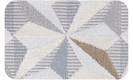 Nexus Halı Mojee 2204 Gold Micro Fiber Polyester Yumuşak Silinebilir Keçeleşmez Leke Tutmaz Dekoratif Halı