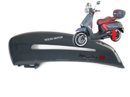 Arora Mojito 50 Arka Yan Panel Sol Nardo Gri Ledli Model MOJITO 125 - 067