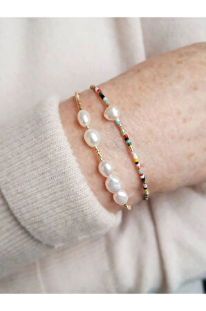 Miyuki inci deluxe set bileklik